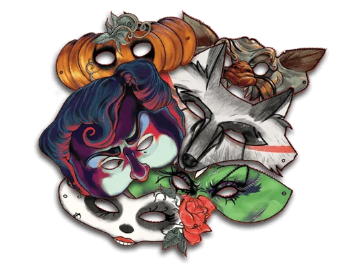 Printable masks from the Tween Bundle