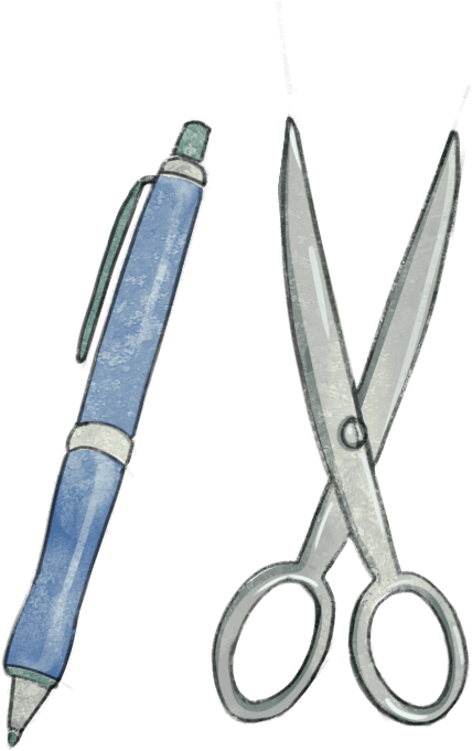 pen scissors