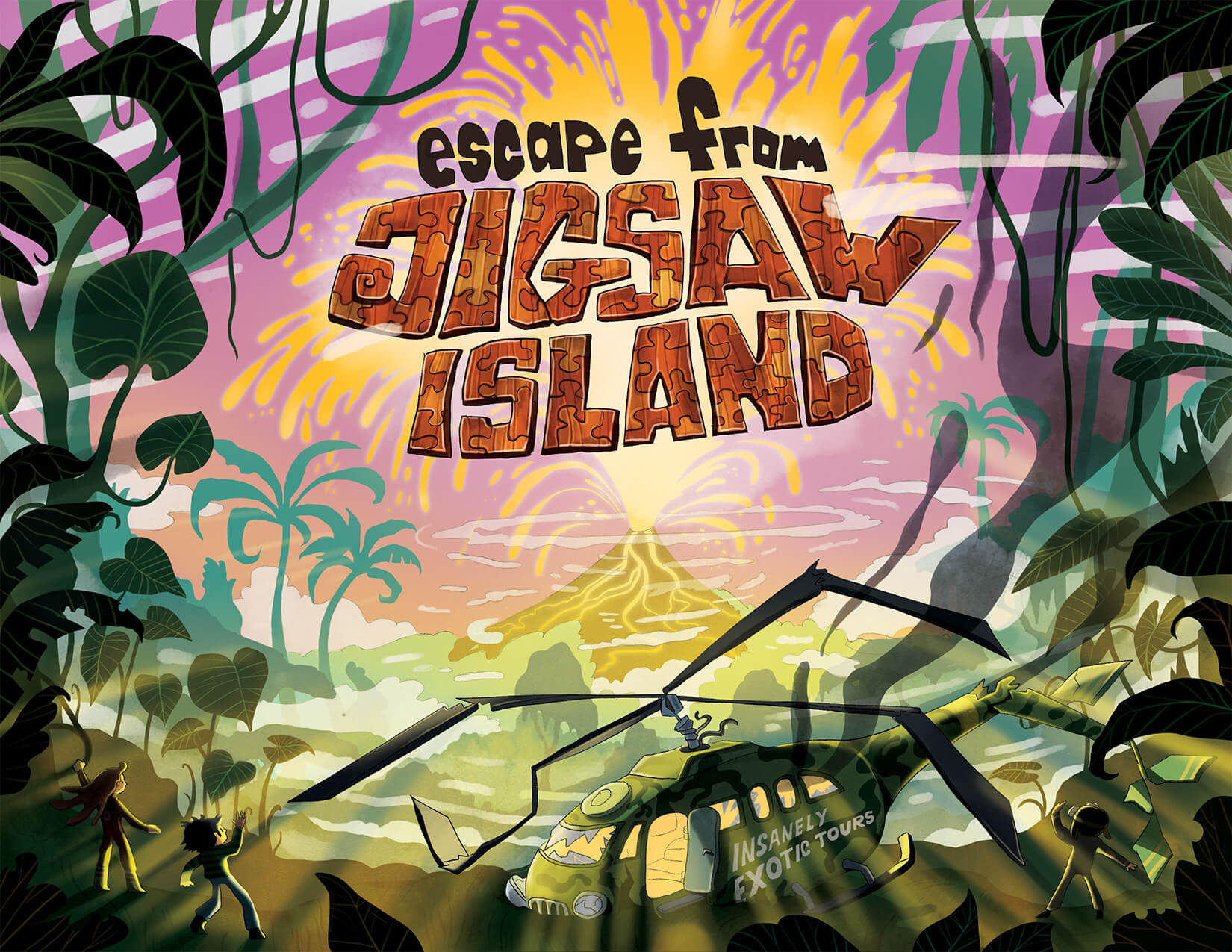 Escape from Jigsaw Island