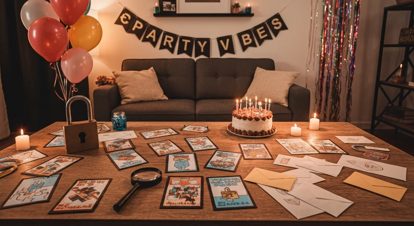 How to Throw an Escape Room Birthday Party at Home (Complete Guide)