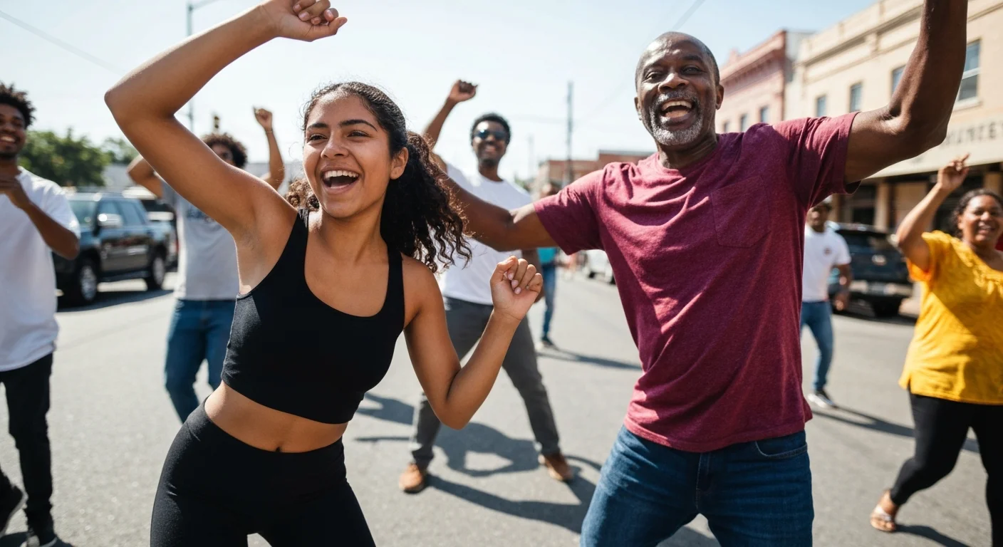 Kinderen doen een driebenige race op een schoolplein.