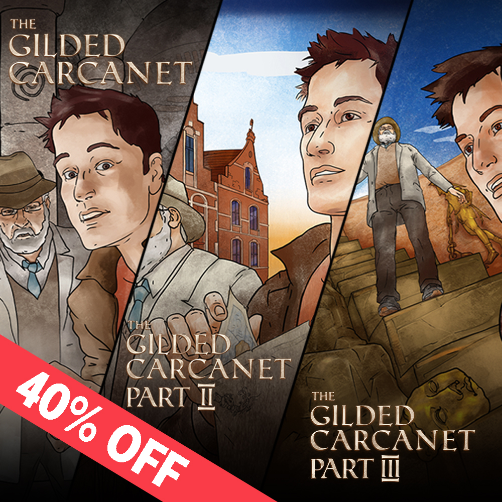 Le Carcanet doré – Trilogie